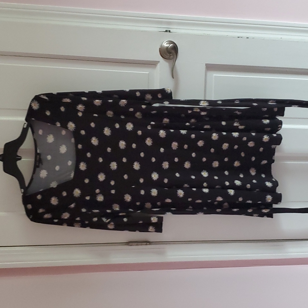 ASOS Black Daisy Dress